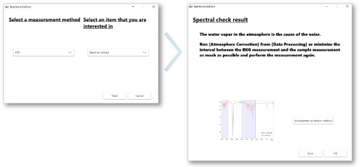 Spectrum Advisor Function (patent pending)